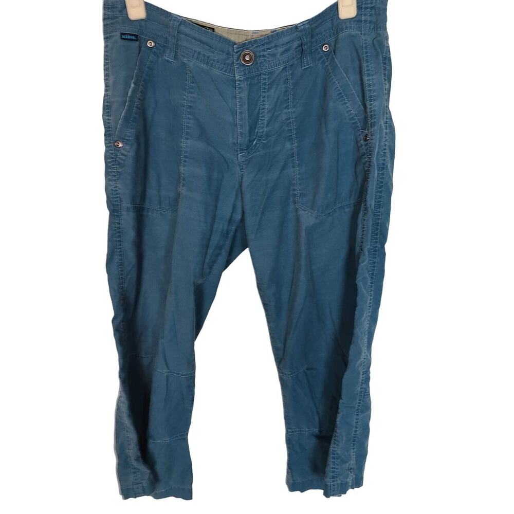 Kuhl Womens Mis Rise Crop Hiking Pants Sz 6 Gorpcore Granola Girl Outdoor Trail